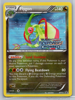 Pokemon Card Flygon BW53 Black Star Promo Boundaries Crossed STAMP LP 002 - Image 1