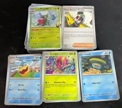 500+ Card Pokemon Bulk Bundle - Destined Rivals & Journey Together - SV - Image 1