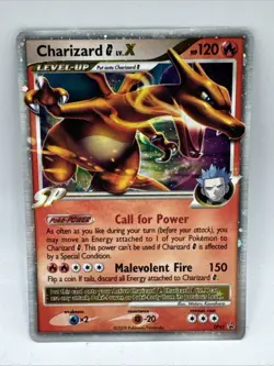 Charizard G LV.X DP45 Black Star Promo 2009 Holo Rare Pokemon Card TCG HP - Image 1