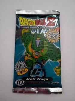 2001 Dragon Ball Z CCG Cell Saga C Booster Pack Foil Card Factory Sealed New! - Image 1