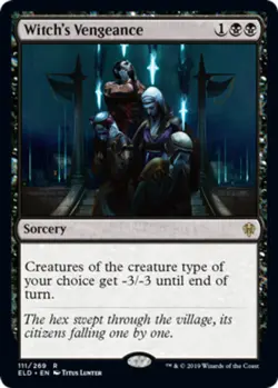 Witch's Vengeance x1 NM Magic the Gathering 1x Throne of Eldraine mtg card - Image 1