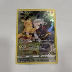 Pokemon Pikachu TCG Lost Origin Trainer Gallery Holo Ultra Rare Card TG05/TG30 - Image 1