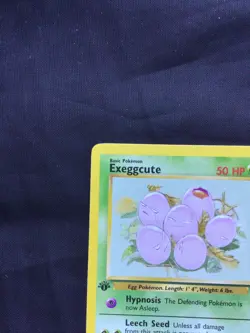 Pokemon Cards: Jungle 1st Edition Common: Exeggcute 52/64 - Image 2