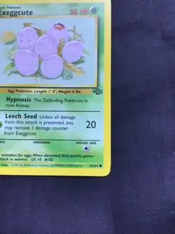 Pokemon Cards: Jungle 1st Edition Common: Exeggcute 52/64 - Image 4