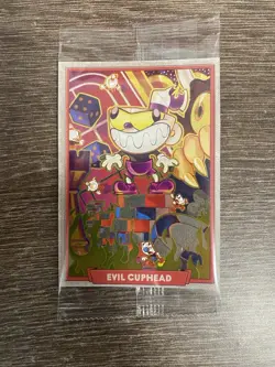 Cuphead Out Of The Cards Official Trading Cards Box + Promo EvilCuphead - SEALED - Image 3
