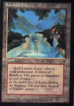 Rainbow Vale - Fallen Empires: #99, Magic: The Gathering Nm R83 - Image 1