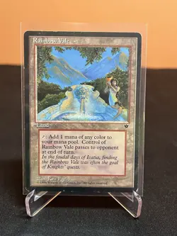 MTG - Rainbow Vale - Fallen Empires - Vintage Magic The Gathering NM - Image 1