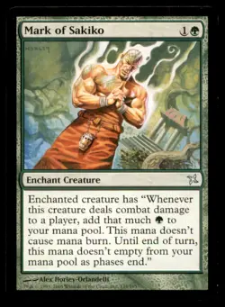Mark of Sakiko LP Light Play Betrayers of Kamigawa MTG [5629] - Image 1