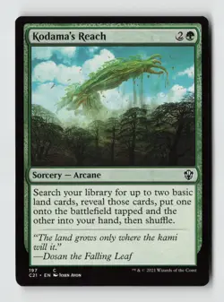 Kodama's Reach*Non-Foil* Commander 2021 197 NM - Image 1