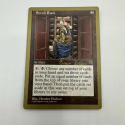 Scroll Rack LP - 1998 Brian Selden (TMP) World Championship Decks MTG Magic - Image 1