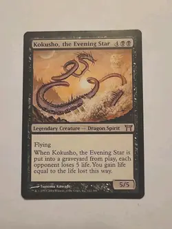 Kokusho, the Evening Star [Champions of Kamigawa] Magic the Gathering LP MTG - Image 1
