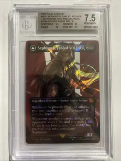 Sephiroth, Fabled SOLDIER (Borderless) (Surge Foil) Final Fantasy Foil BGS 7.5 - Image 1