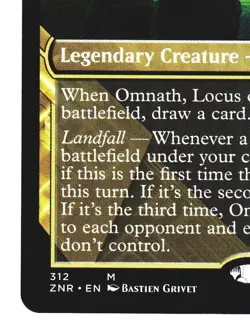 Magic The Gathering Zendikar Rising ZNR 2020 #312 Omnath, Locus of Creation x2 - Image 5