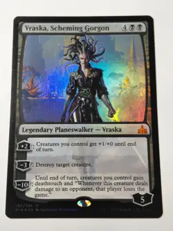 Vraska, Scheming Gorgon Rivals of Ixalan Promo Foil - Image 1