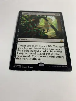 MTG Vraska's Scorn Rivals of Ixalan 200/196 Regular Rare - Image 2