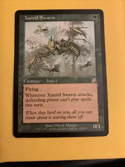 2-Xantid Swarm Scourge Creature 2003 by David Martin #135 Rare - Image 1