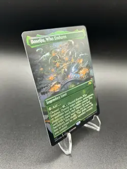 MTG Boseiju, Who Endures (412) (Borderless) (Foil) Kamigawa: Neon Dynasty - Image 3