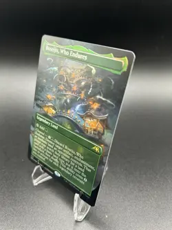 MTG Boseiju, Who Endures (412) (Borderless) (Foil) Kamigawa: Neon Dynasty - Image 4