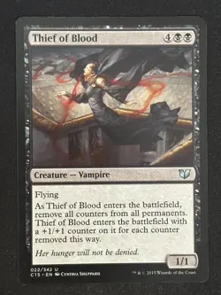1x MTG Thief of Blood - Commander 2015 (C15) #22 - Magic the Gathering - Image 1