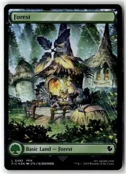 Forest (Chocobo Track Foil) L Commander: FINAL FANTASY 482 NM - Image 1