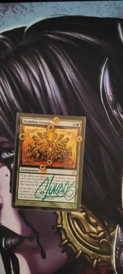 MTG Artist Proof: Doubling Season Artist Proof by Chuck Lukacs - Image 1