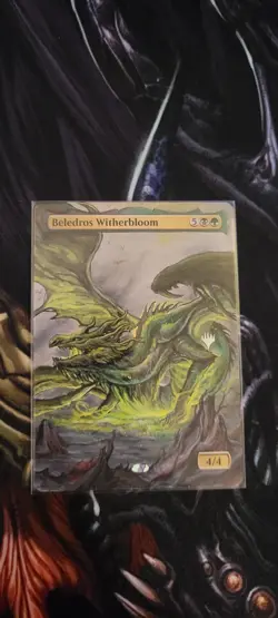 MTG ALTER: Beledros Witherbloom, by LupaxyArt. Full art alter - Image 1
