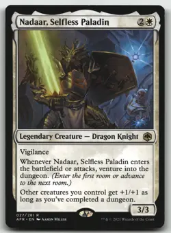 Nadaar, Selfless Paladin R Adventures in the Forgotten Realms 27 LP - Image 1