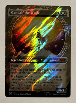 MTG - Lord of the Rings - Gandalf the White Showcase Surge Foil - Mythic 0797 - Image 1