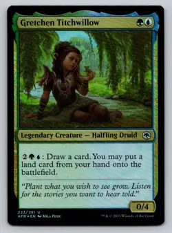 Gretchen Titchwillow (Showcase) Adventures in the Forgotten Realms Foil - Image 1