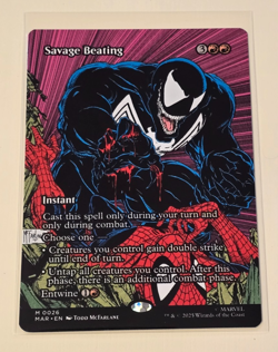 Savage Beating (Borderless) Marvel Universe Eternal-Legal Regular - Image 1