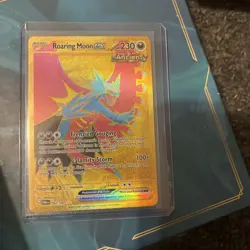 Roaring Moon ex 262/182 (Hyper Rare) Paradox Rift Near Mint - Image 1