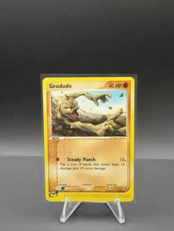 Pokemon TCG- Geodude 56/97 EX Dragon Non Holo LP - Image 1