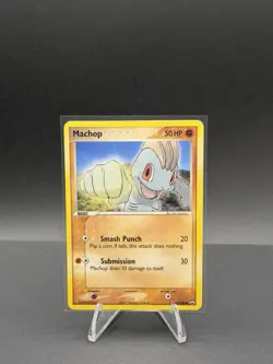 Pokemon TCG- Machop 53/108 EX Power Keepers Common NM - Image 1