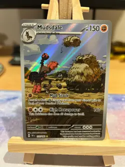 Mudsdale - 175/162 Temporal Forces Pokemon TCG Full Art Illustration Rare NM - Image 1
