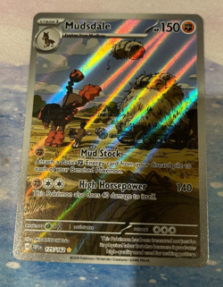 Mudsdale - 175/162 Temporal Forces Pokemon TCG Full Art Illustration Rare NM - Image 2