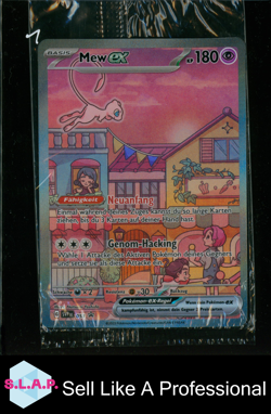 MEW EX POKEMON 053 2023 151 ULTRA PREMIUM COLLECTION SVP HOLO GERMAN SEALED - Image 1