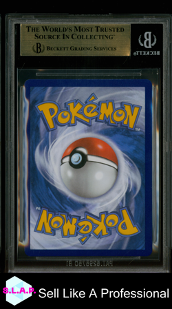 BIRTHDAY PIKACHU POKEMON NINTENDO 24 2021 CELEB HOLOFOIL ENGLISCH BECKETT 9,5 - Image 2