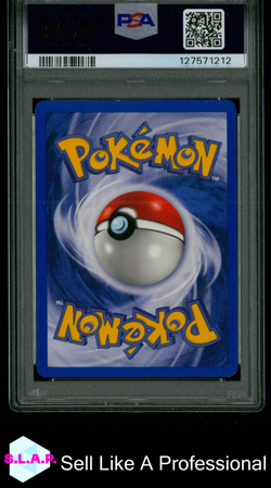 DUNKLES KADABRA GERMAN-1ST EDITION POKEMON ROCKET 2000 39 PSA 8 - Image 2