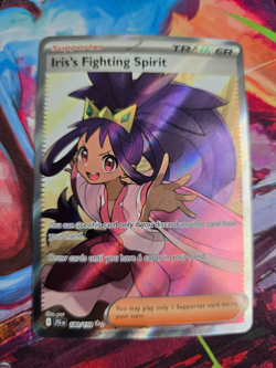 Iris's Fighting Spirit Ultra Rare Holo SV09 Journey Together 180 /159 NM - Image 1