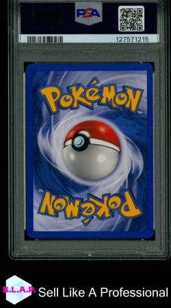 DUNKLES SNOBILIKAT GERMAN-1ST EDITION POKEMON ROCKET 2000 42 PSA 8 - Image 2
