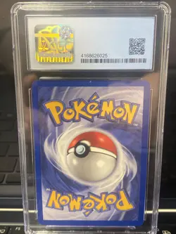 Pokemon 2000 Team Rocket 1st Edition Meowth CGC 9.5 62/82 - Image 2