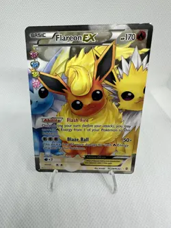 Pokemon Radiant Collection Flareon EX full Art Holo RC28/RC32 - Image 1