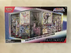 Pokemon TCG Scarlet and Violet Prismatic Evolutions Premium Figure Collection - Image 1