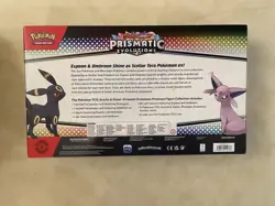 Pokemon TCG Scarlet and Violet Prismatic Evolutions Premium Figure Collection - Image 2