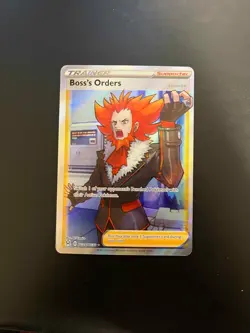Pokemon TCG - Boss’s Orders -Lost Origin TG24/TG30 Full Art Ultra Rare NM - Image 1