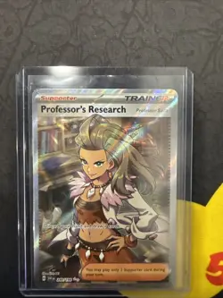 Professor's Research 240/198 Pokemon TCG Scarlet & Violet Base NM Read Desc - Image 1
