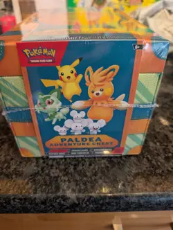 POKEMON TCG: PALDEA ADVENTURE CHEST- New Factory Sealed - 6 BOOSTER PACKS!! - Image 1