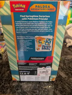 POKEMON TCG: PALDEA ADVENTURE CHEST- New Factory Sealed - 6 BOOSTER PACKS!! - Image 3