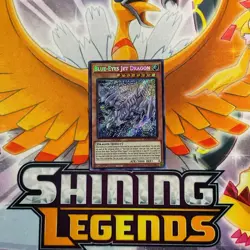 Yu-Gi-Oh Battle Of Chaos Blue-Eyes Jet Dragon BACH-EN004 - Image 1