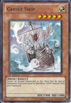Ghost Ship (GENF-EN035) - Rare First ed. Yu-Gi-Oh! - Image 1